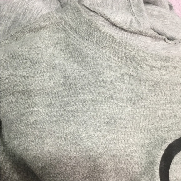 FREE PEOPLE FP MOVEMENTSurfside Crop Sweatshirt In Heather Grey - Picture 9 of 16